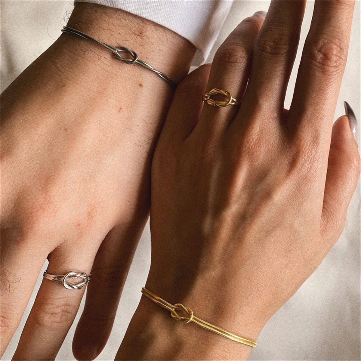 Bestfriends Bond Knot Bracelets - Hidden Forever