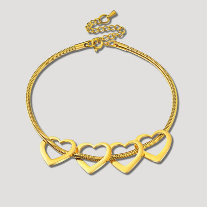 Custom Mother Bracelet with Children's Name - Hidden Forever