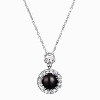 Custom Photo Projection Elegant Pendant Necklace - Hidden Forever