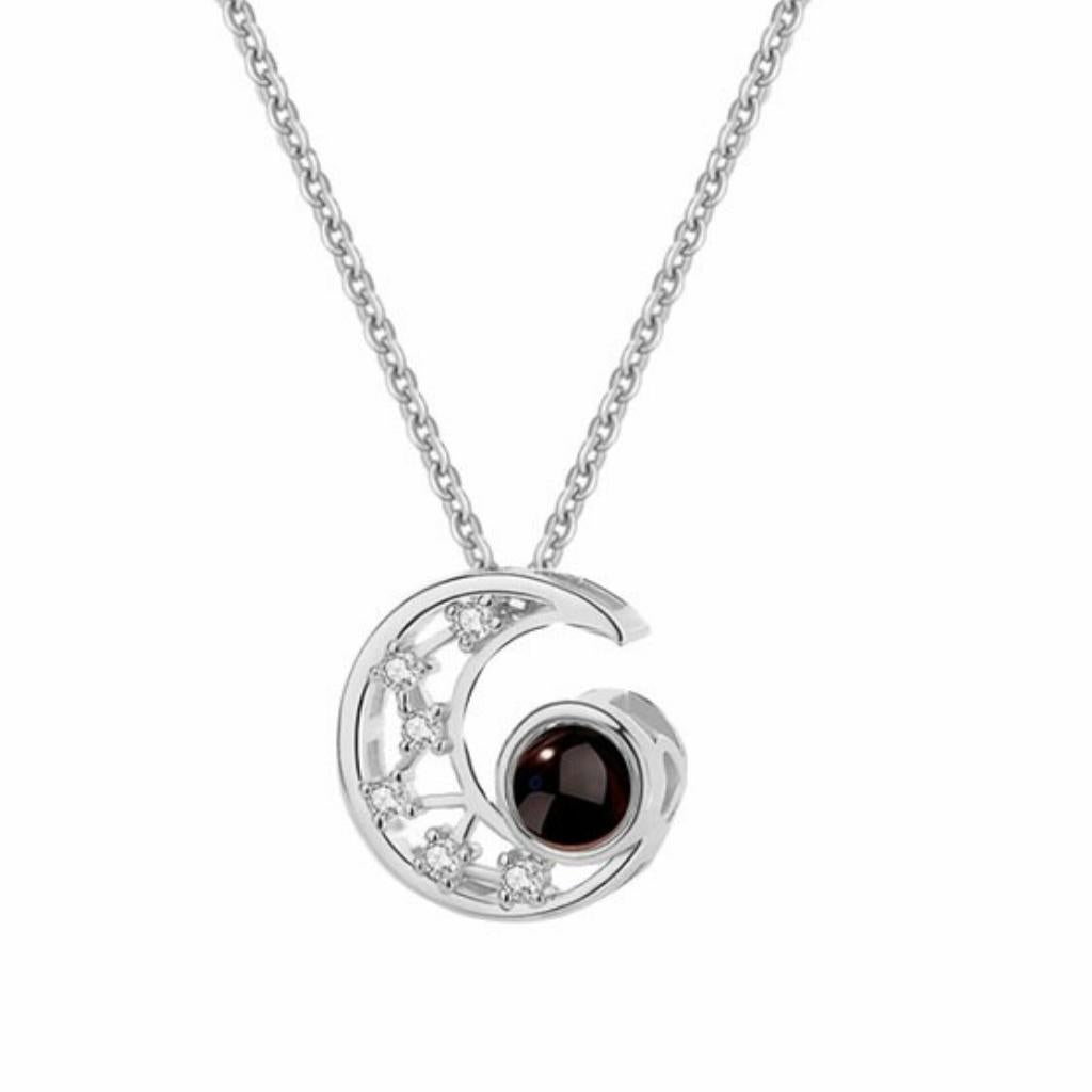 Custom Photo Projection Jewelry Necklace | Bracelet | Keychain - Hidden Forever