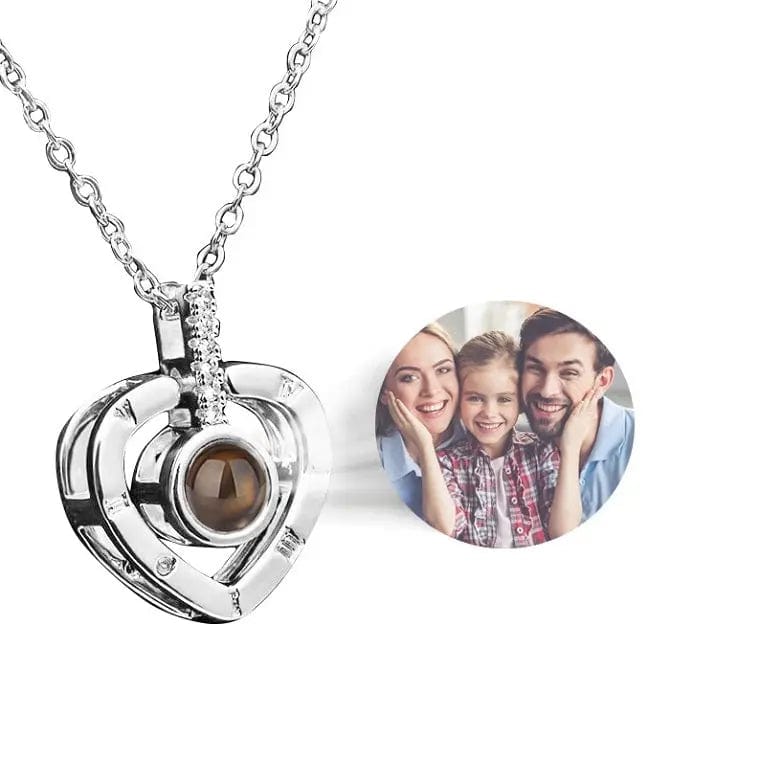 Custom Projection Photo Necklace | Upload Your Hidden Photo - Hidden Forever