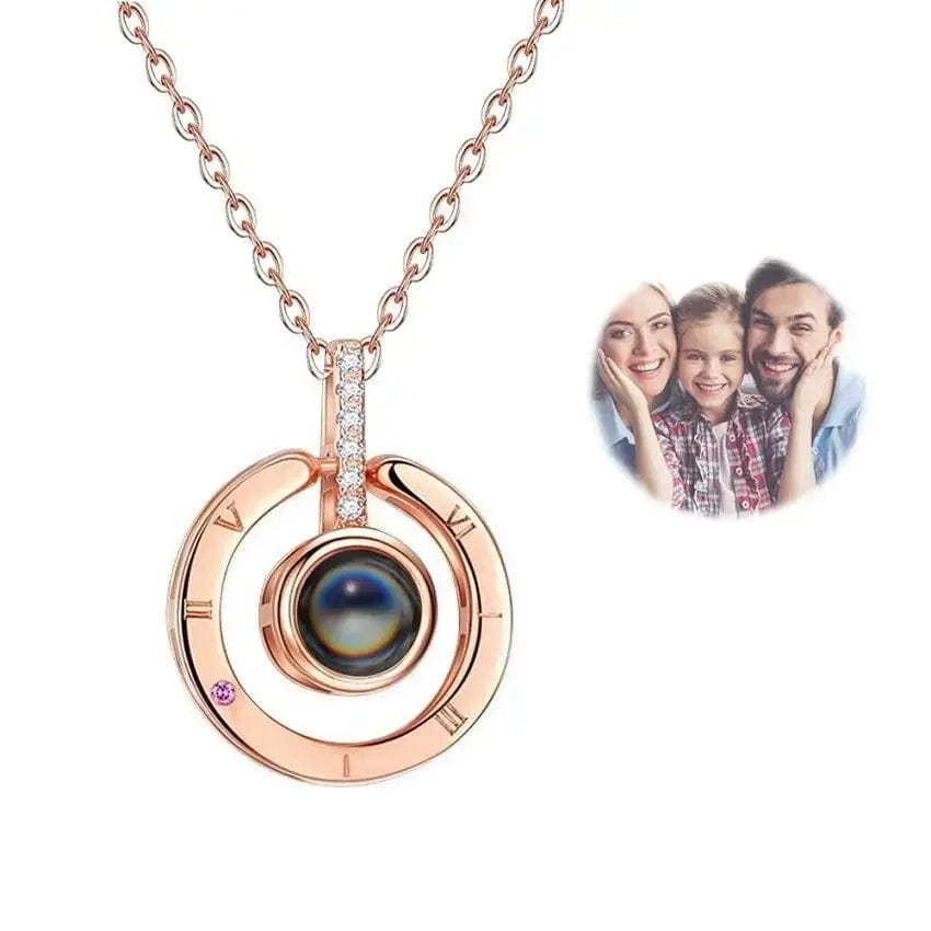 Custom Projection Photo Necklace | Upload Your Hidden Photo - Hidden Forever