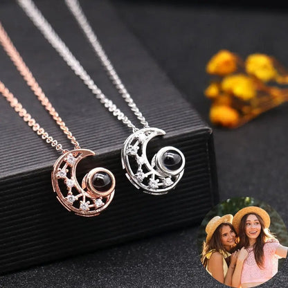 Custom Projection Photo Necklace | Upload Your Hidden Photo - Hidden Forever