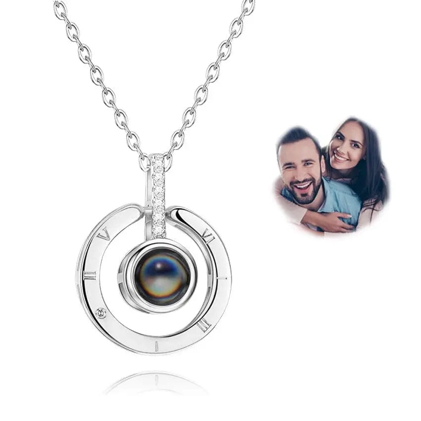 Custom Projection Photo Necklace | Upload Your Hidden Photo - Hidden Forever