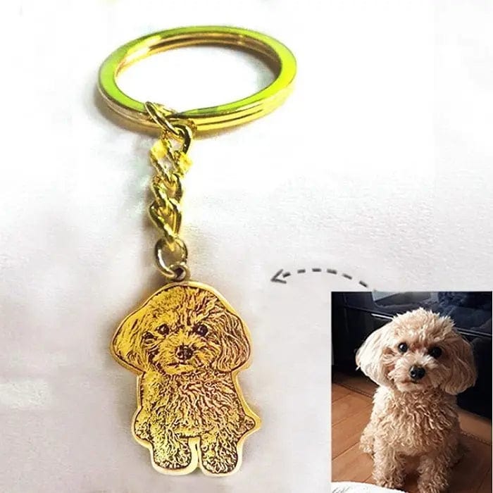 Engraved Necklace & Keyring - Add Your Photo - Hidden Forever