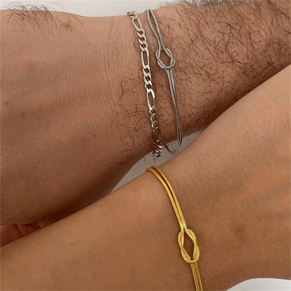 Father & Daughter Bond Knot Bracelets - Hidden Forever