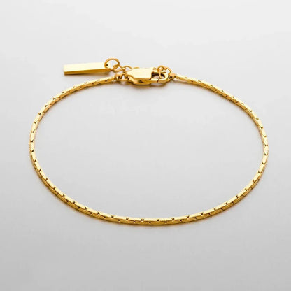 Men's Braided Wire Chain Bracelet - Hidden Forever