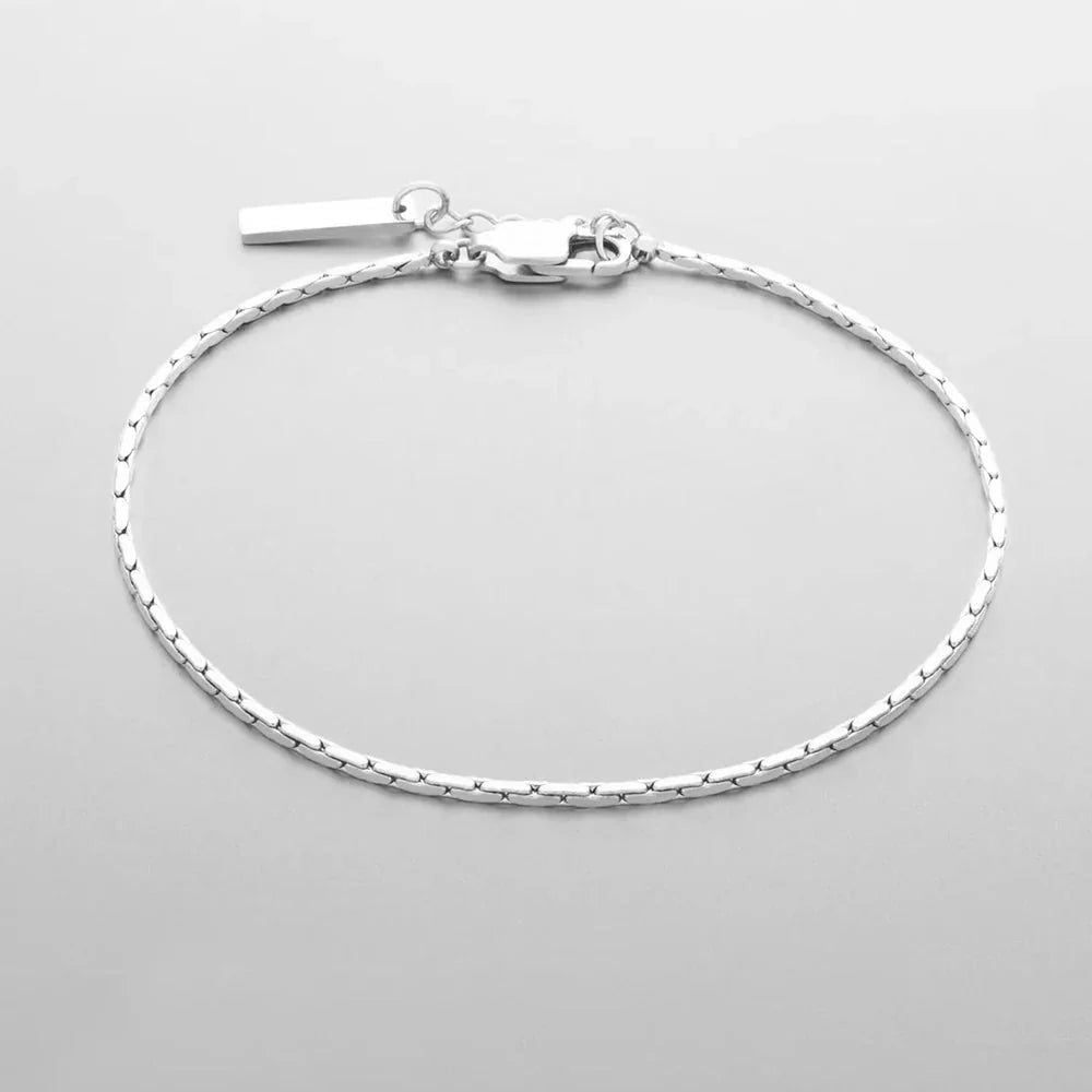 Men's Braided Wire Chain Bracelet - Hidden Forever