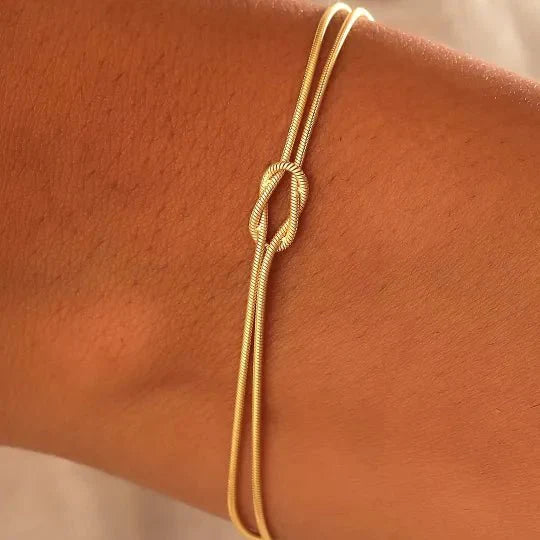 Mother & Daughter Bond Knot Bracelets - Hidden Forever