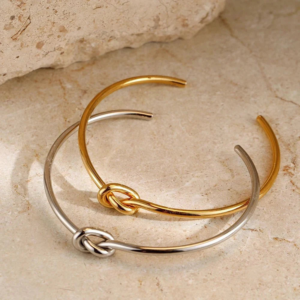 Sisters Matching Infinity Knot Bracelet Bangle - Hidden Forever