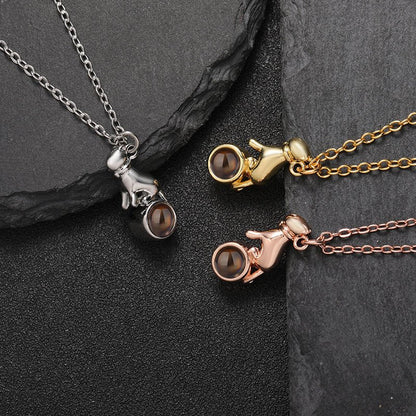 Whiskered Wish Hidden Photo Necklace - Hidden Forever