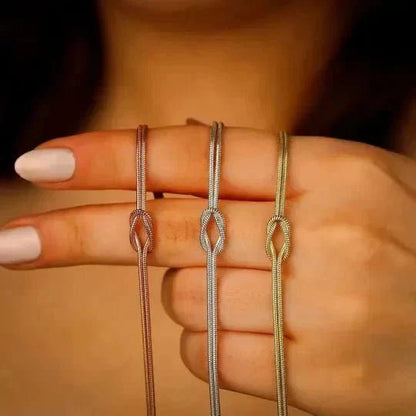 Wife and Husband Bond Knot Bracelets - Hidden Forever