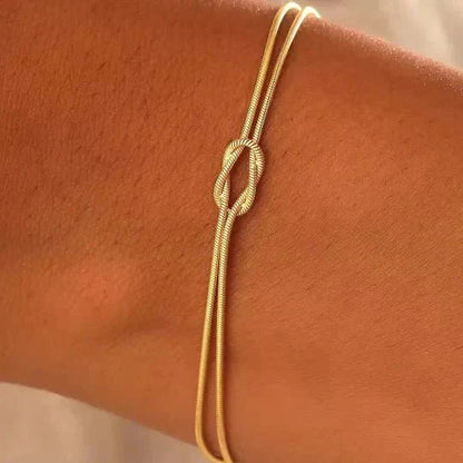Wife and Husband Bond Knot Bracelets - Hidden Forever